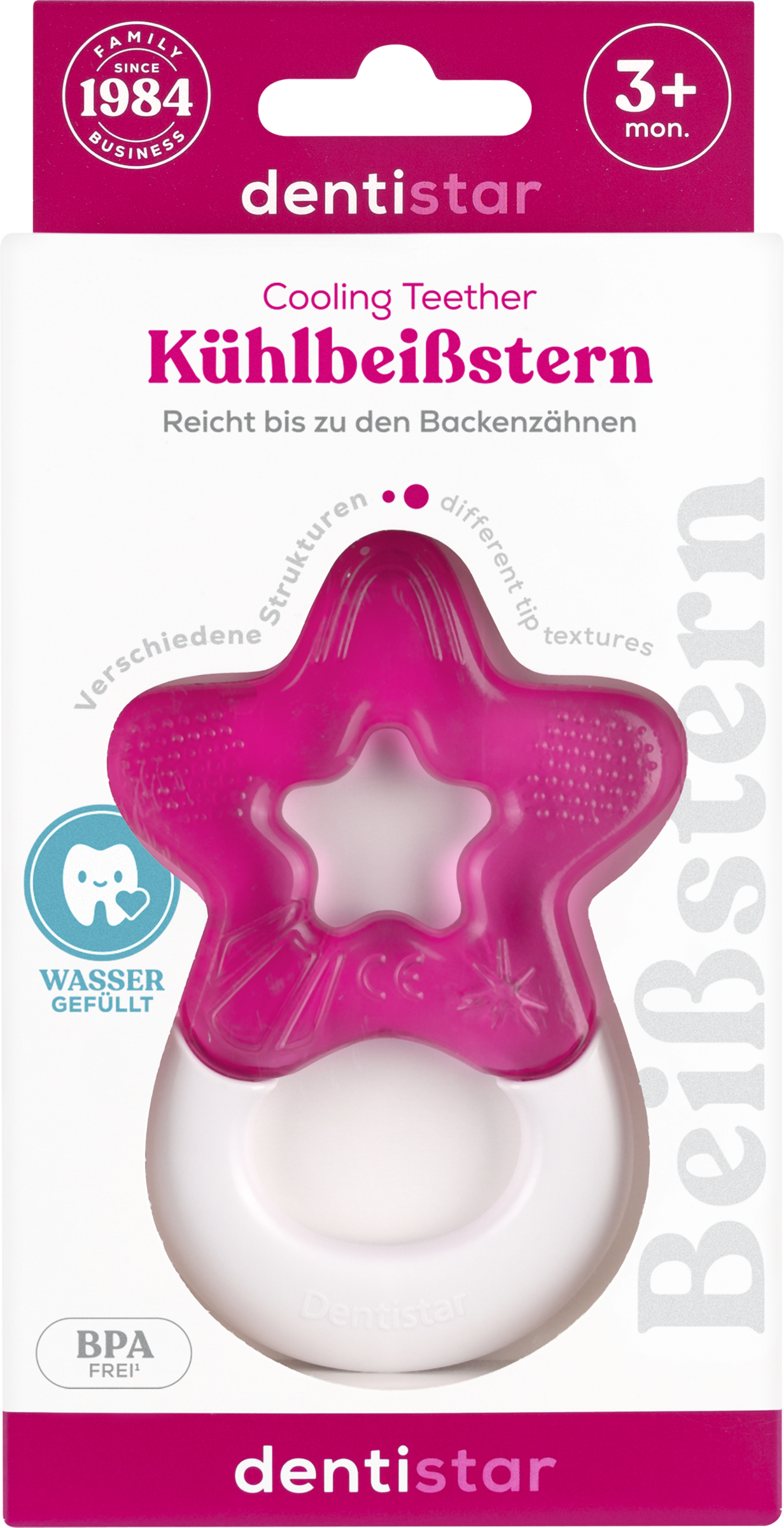 Dentistar Kühlbeißstern Pink
