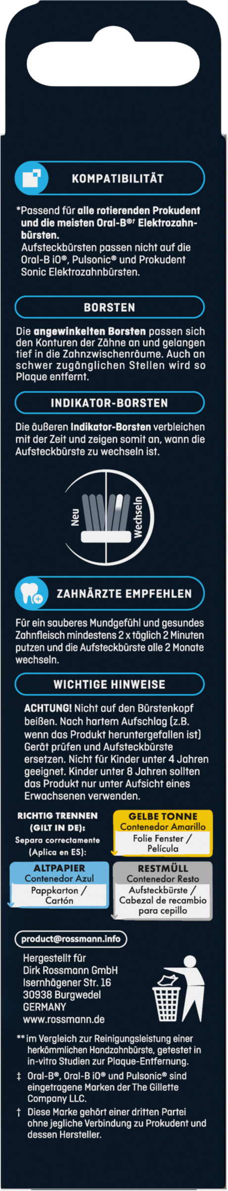 رؤوس فرشاة عالمية\* Cross Clean 4