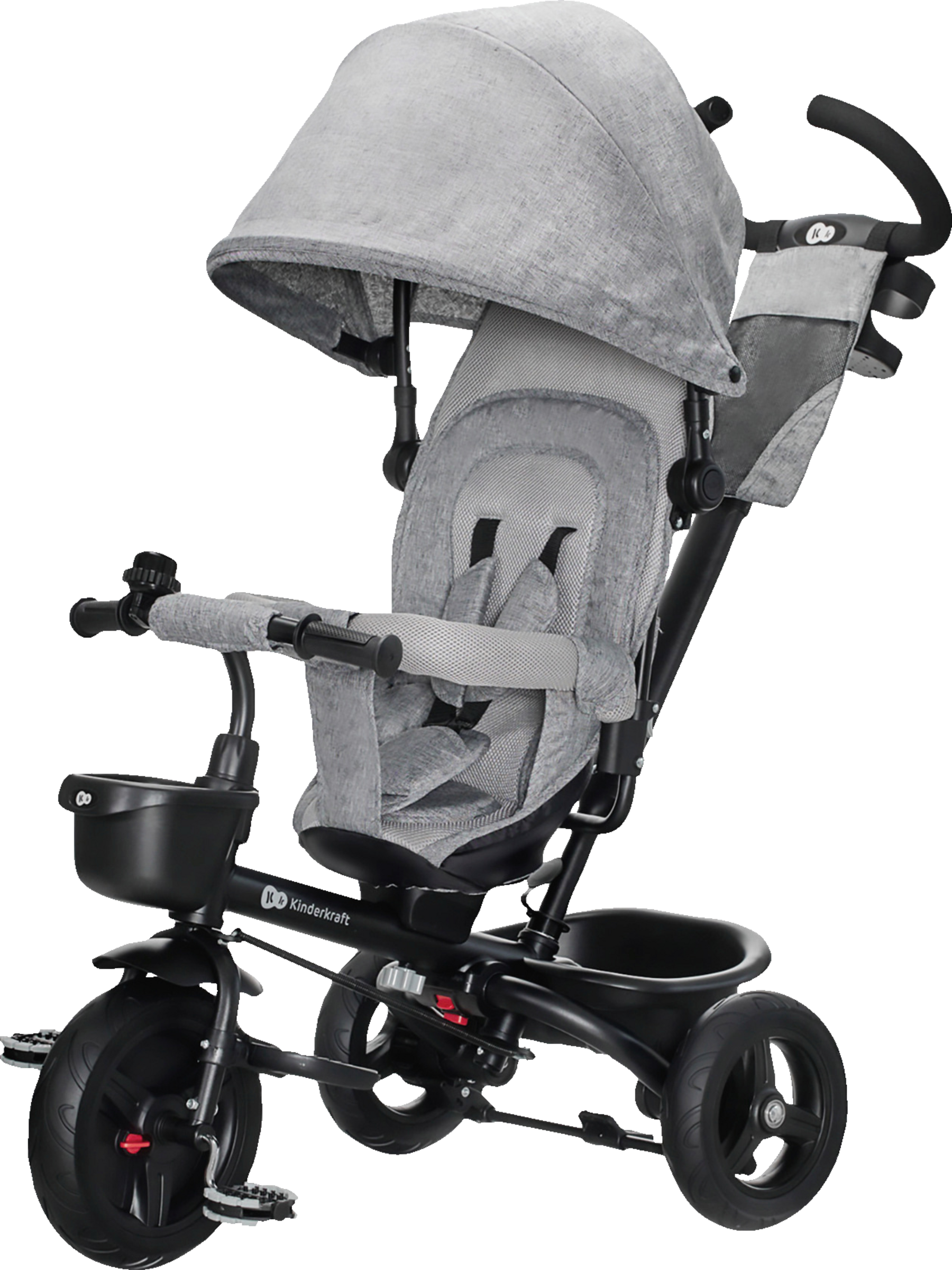 Kinderkraft Aveo-Dreirad Grau