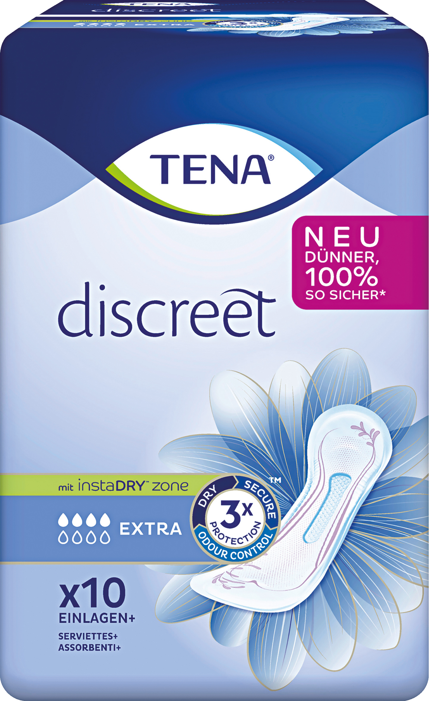 TENA discreet extra Einlagen