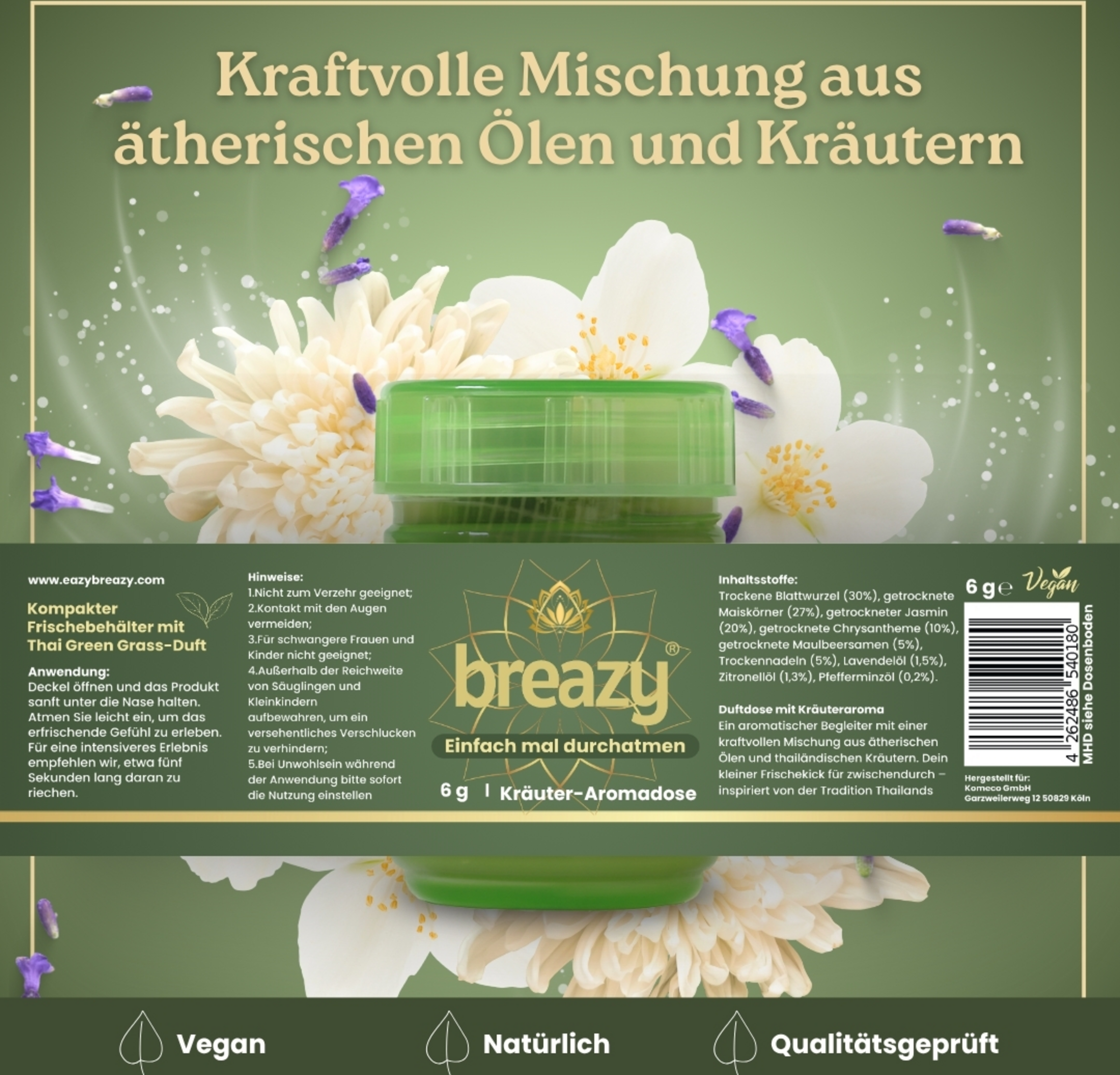 علبة أعشاب تايلاندية عطرية 2