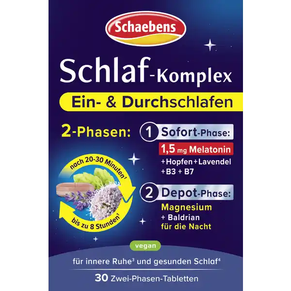 أقراص النوم المركبة ثنائية الطور