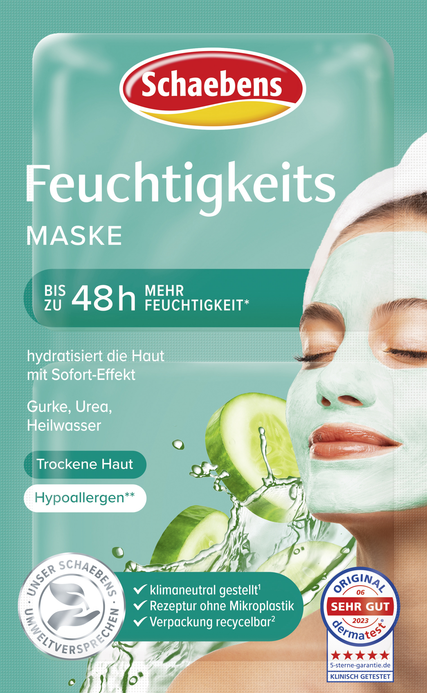 Feuchtigkeits Maske