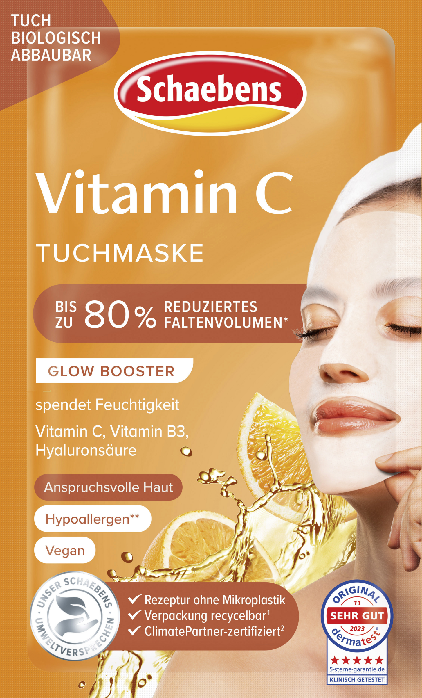 Vitamin C Tuchmaske
