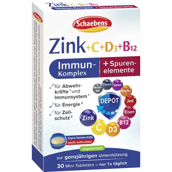 الزنك + ج + د + ب12 معالج مناعي