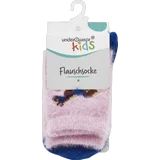 Flauschsocke Pferd rosa Gr. 31/34