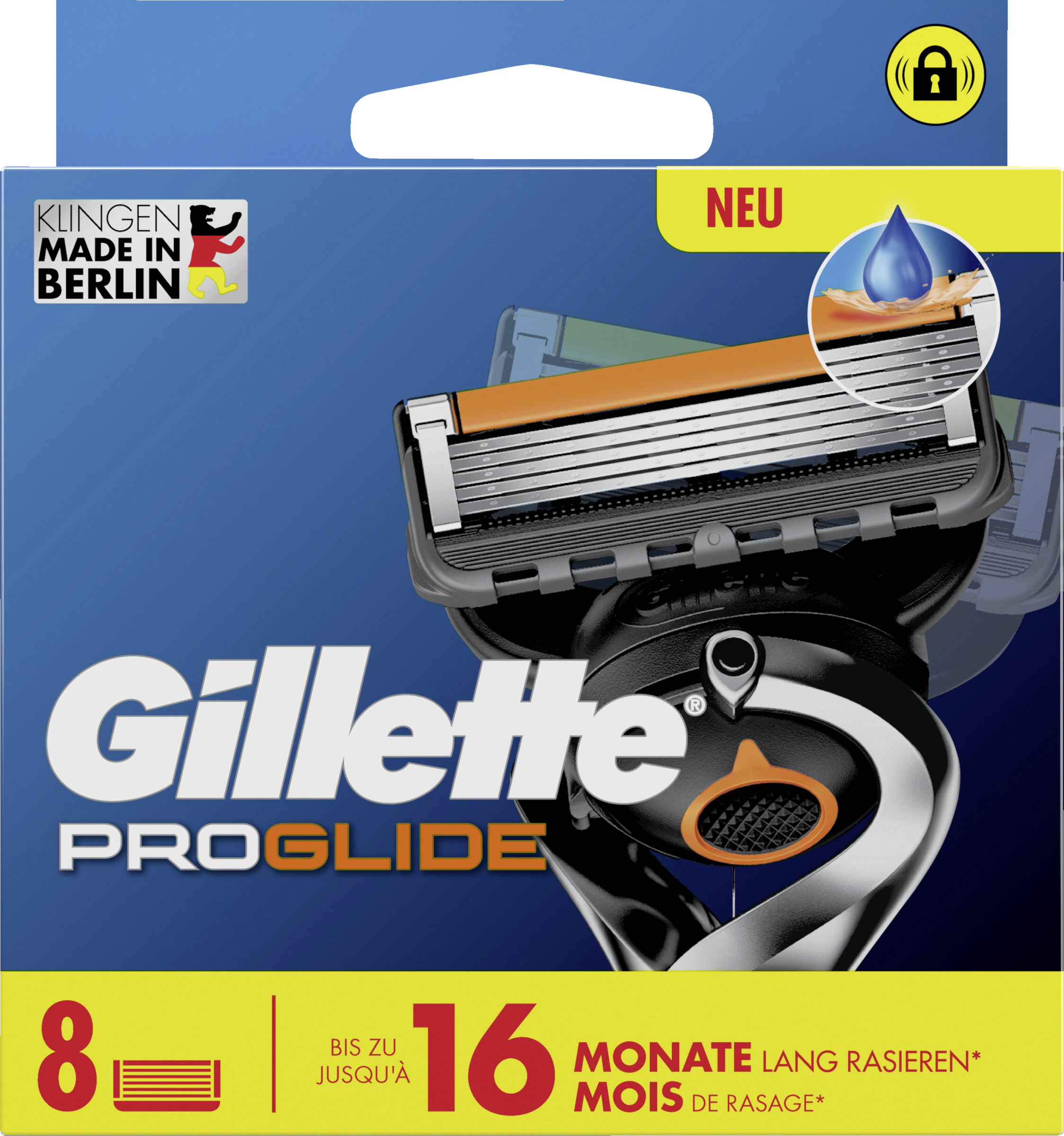 Gillette PROGLIDE Klingen