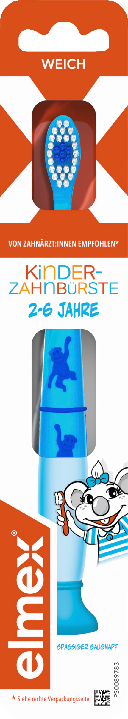 elmex Kinder 2-6 Jahre Zahnbürste weich