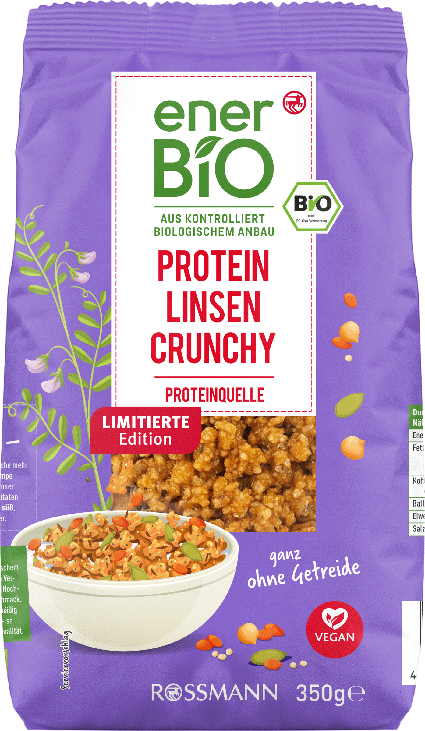 Protein Linsen Crunchy