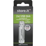 store.it 2in1 USB-Stick 3.0, 64 GB
