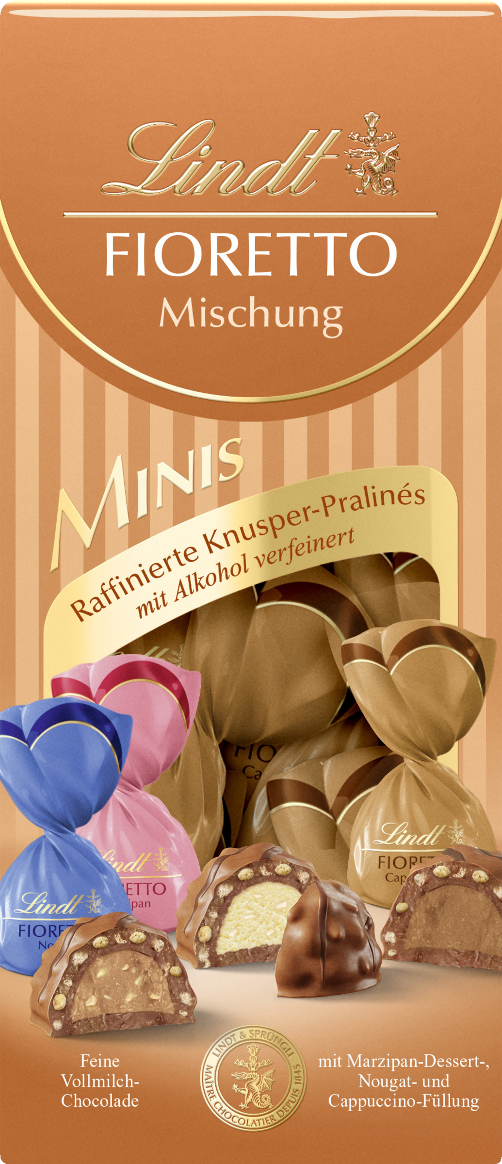 Lindt Fioretto Minis (9 Pralinés) Mix