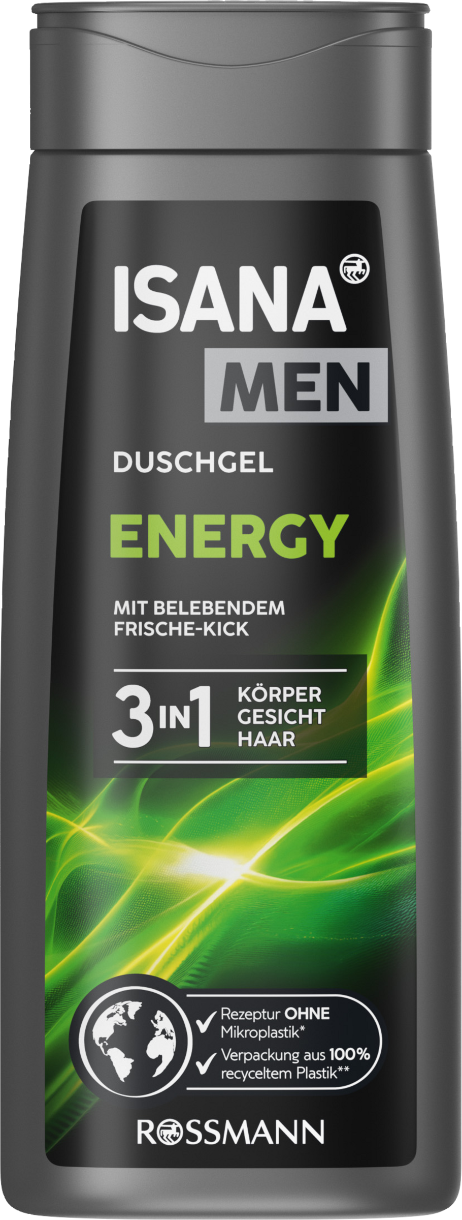 ISANA MEN 3in1 Duschgel Energy