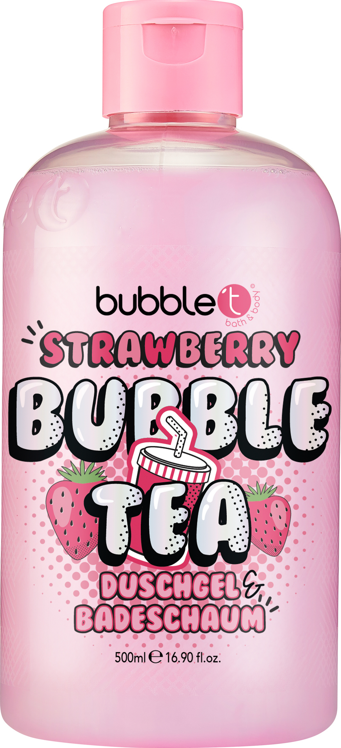 bubble t Strawberry Boba Duschgel & Badeschaum