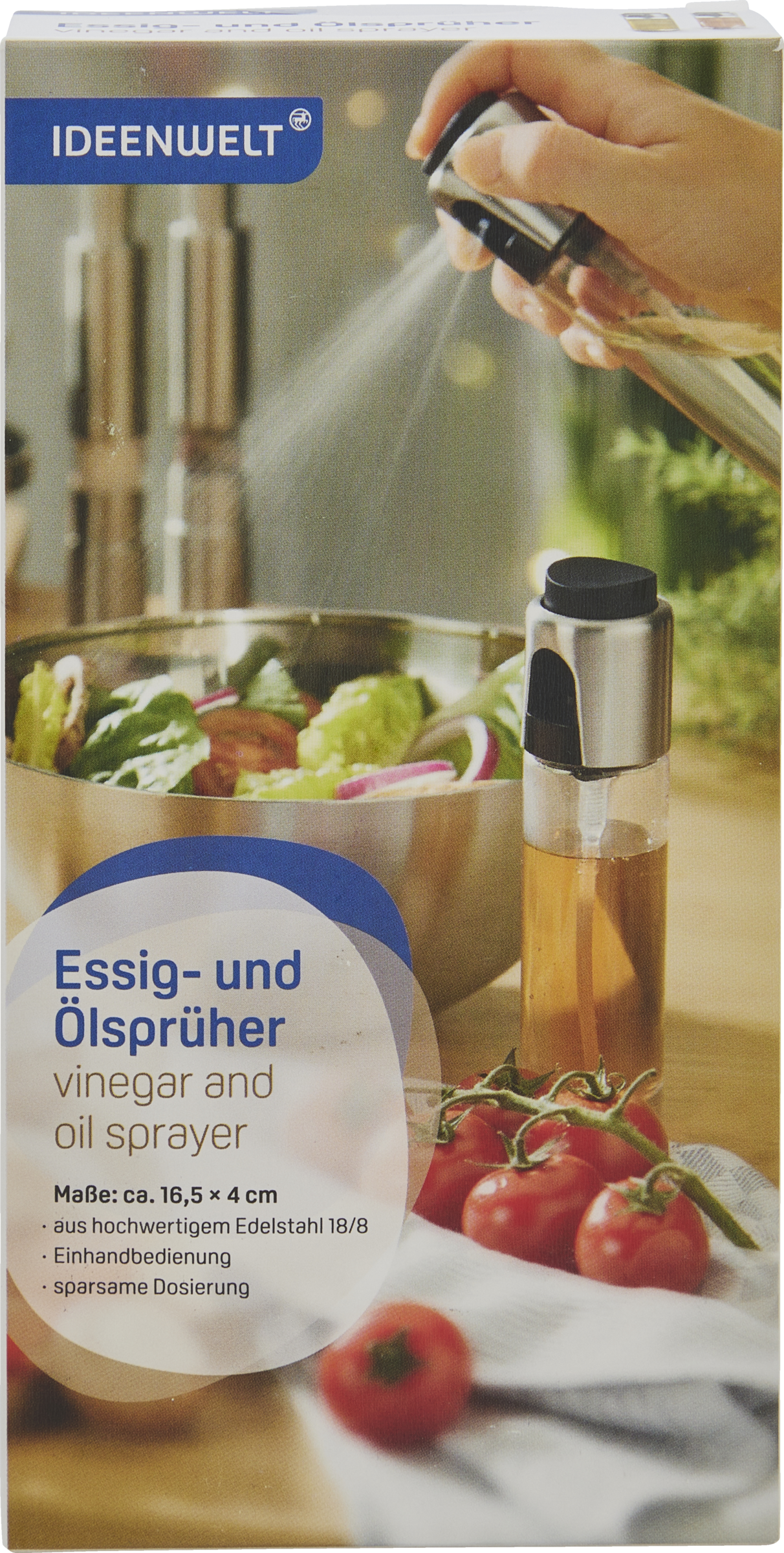 IDEENWELT Essig- und Ölsprüher 2er-Set