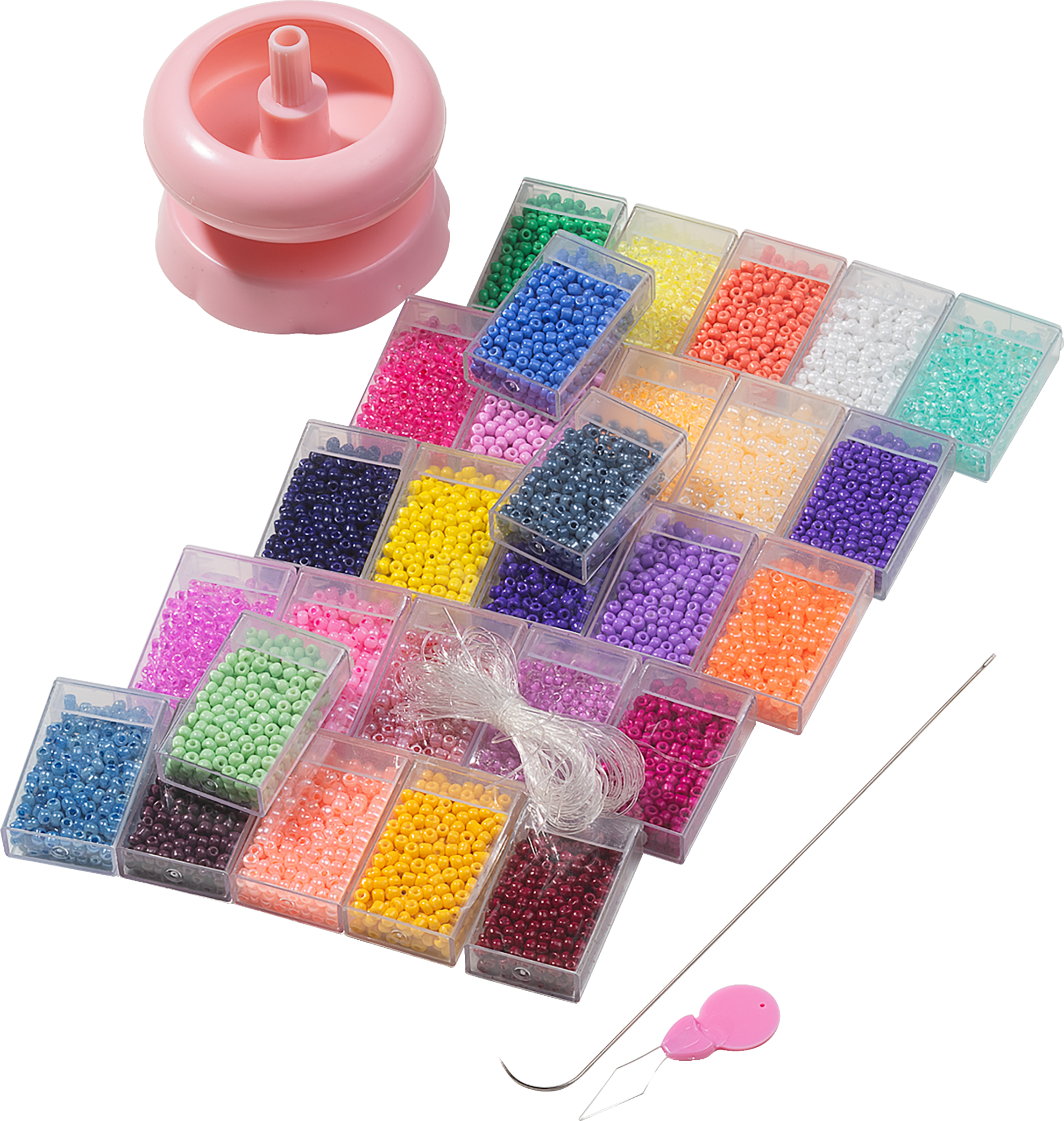 IDEENWELT DIY-Perlenset mit Perlenspinner