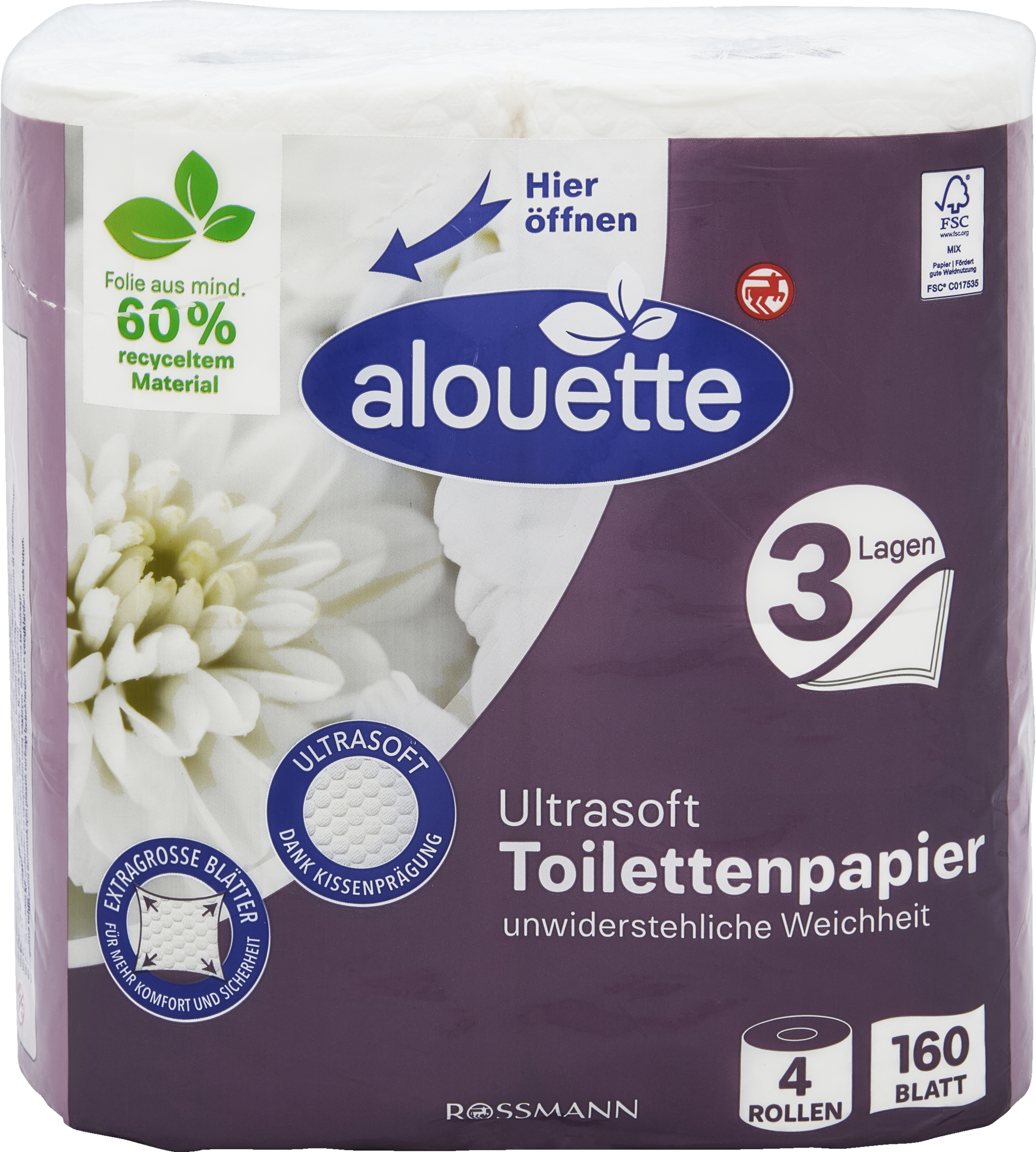 alouette Toilettenpapier Ultrasoft
