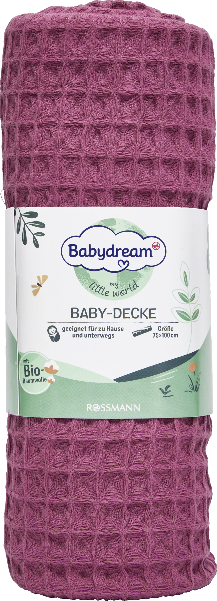 Babydream Bio-Baumwolle Kinderwagendecke