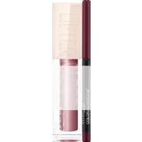 2in1 Set Lifter Gloss 005 Petal + Color Sensational Shaping Lipliner 110 Rich Wine