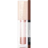 2in1 Set Lifter Gloss 006 Reef + Color Sensational Shaping Lipliner 20 Nude Seduction