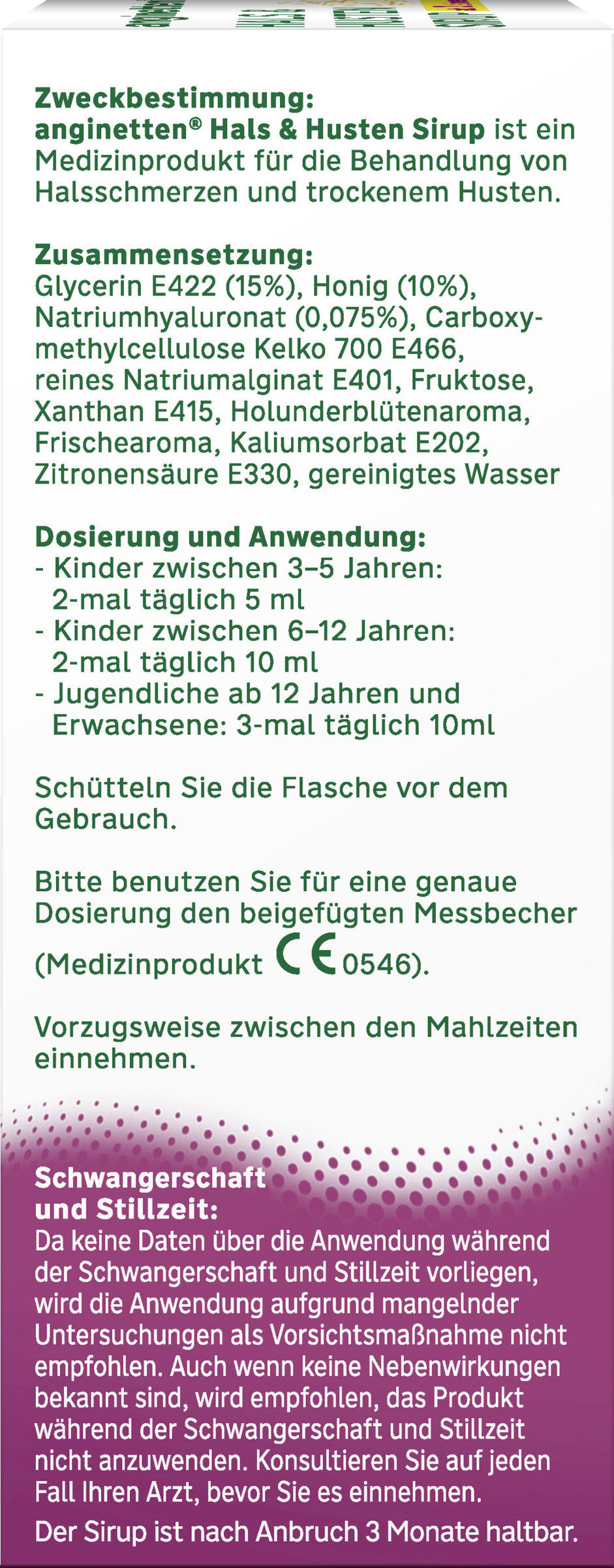 شراب الحلق والسعال بنكهة البيلسان 3