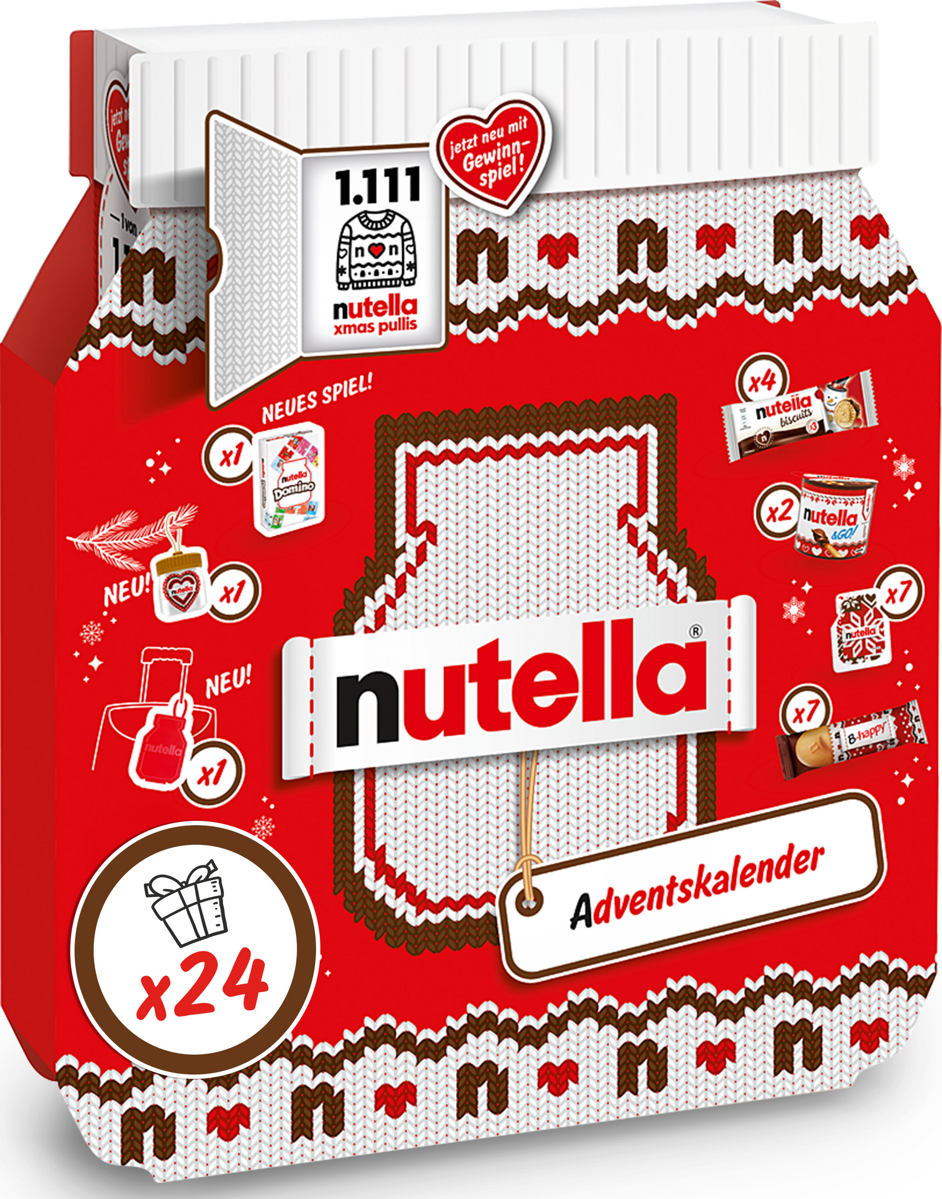 Ferrero Nutella Adventskalender 2025