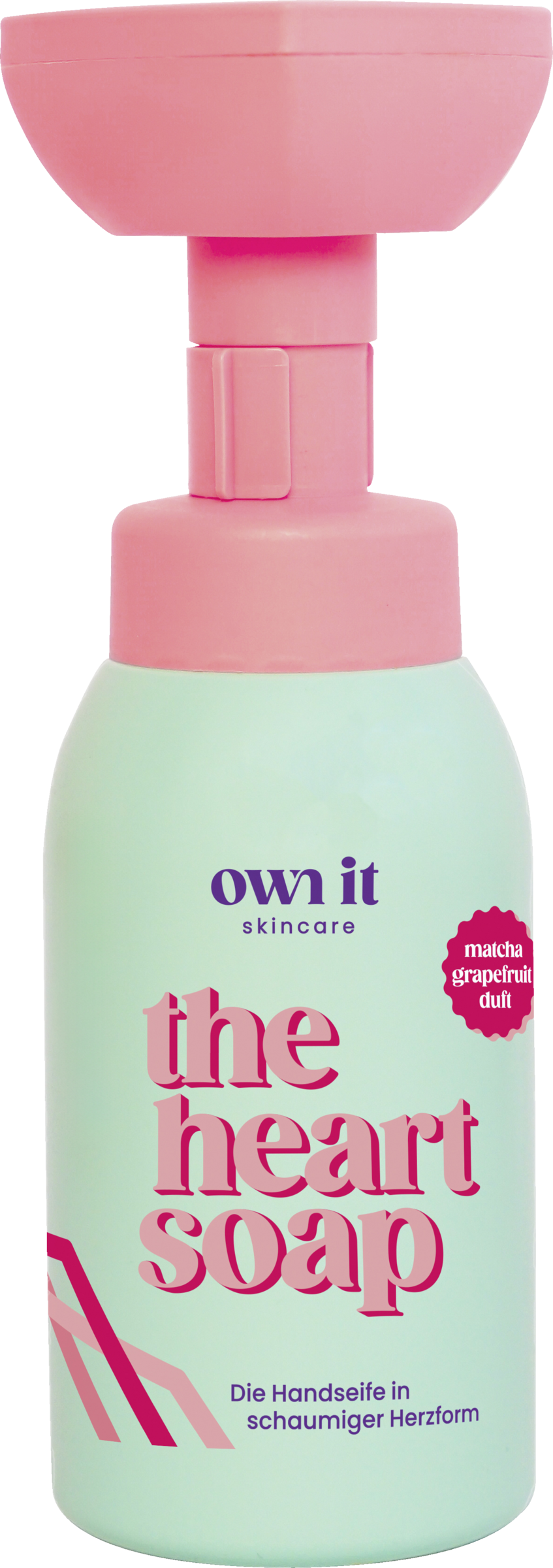 own it skincare Schaumseife the heart soap