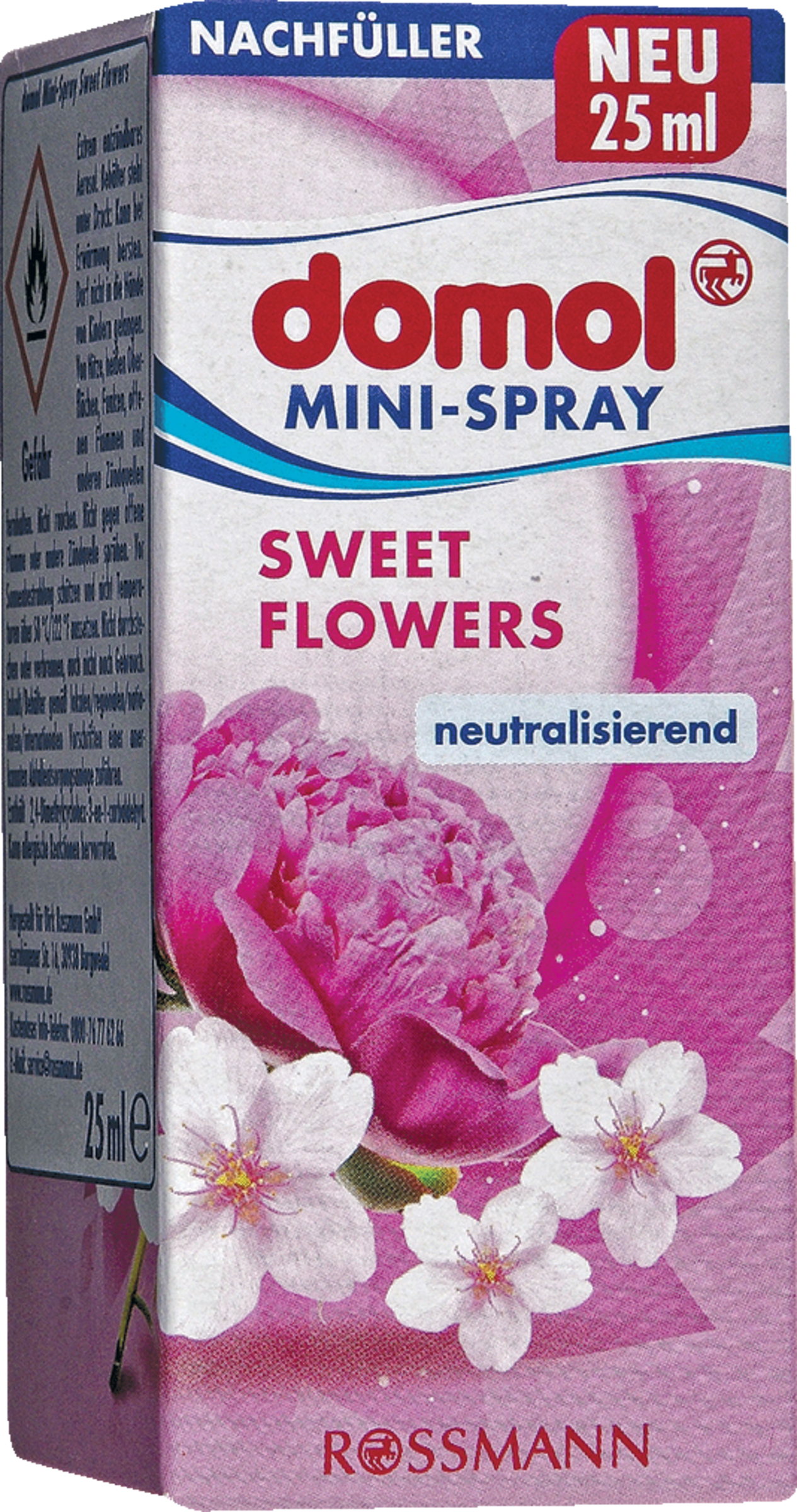 domol Mini Spray Nachfüller Sweet Flowers