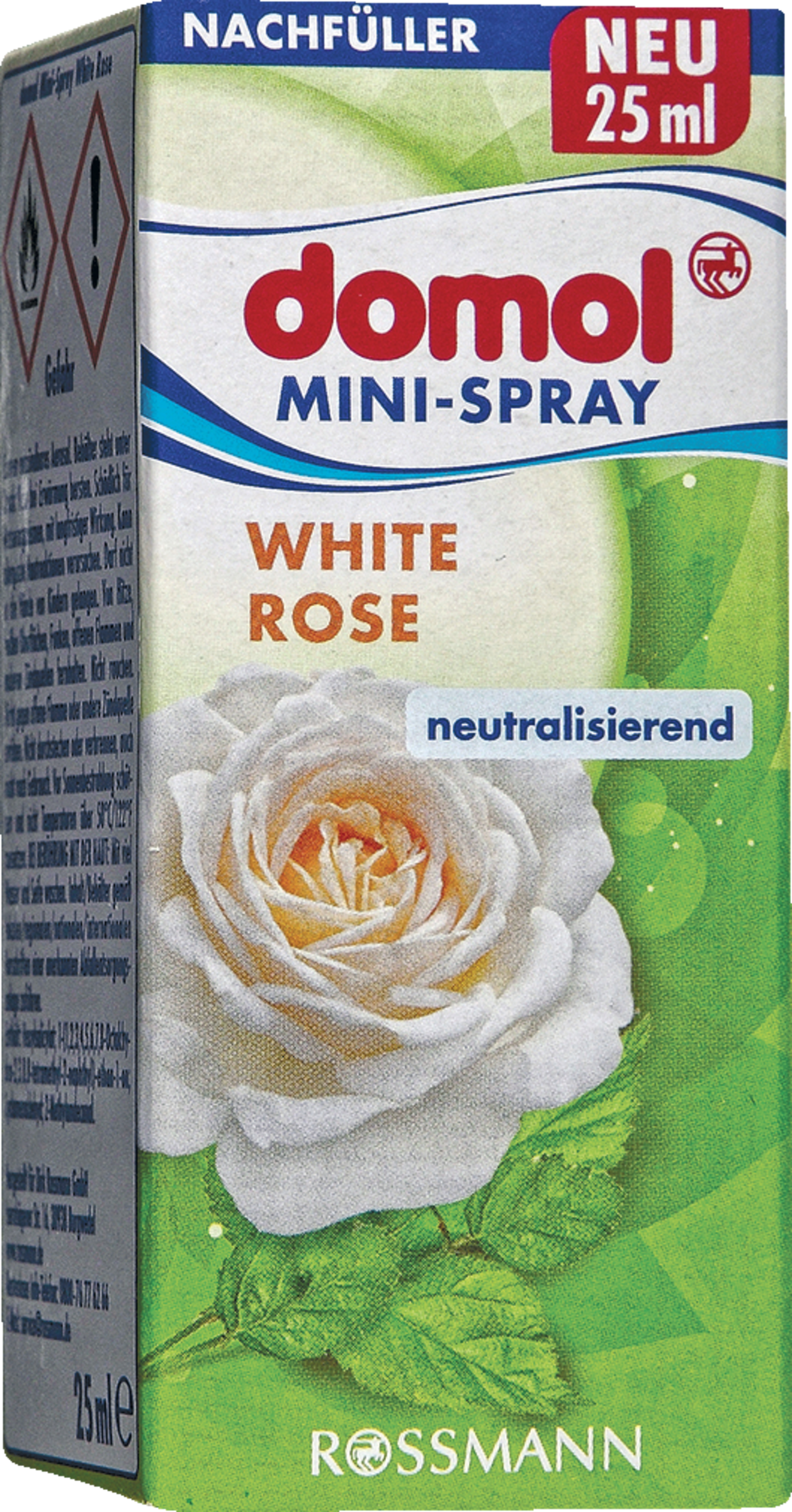 domol Mini-Spray Nachfüller White Rose