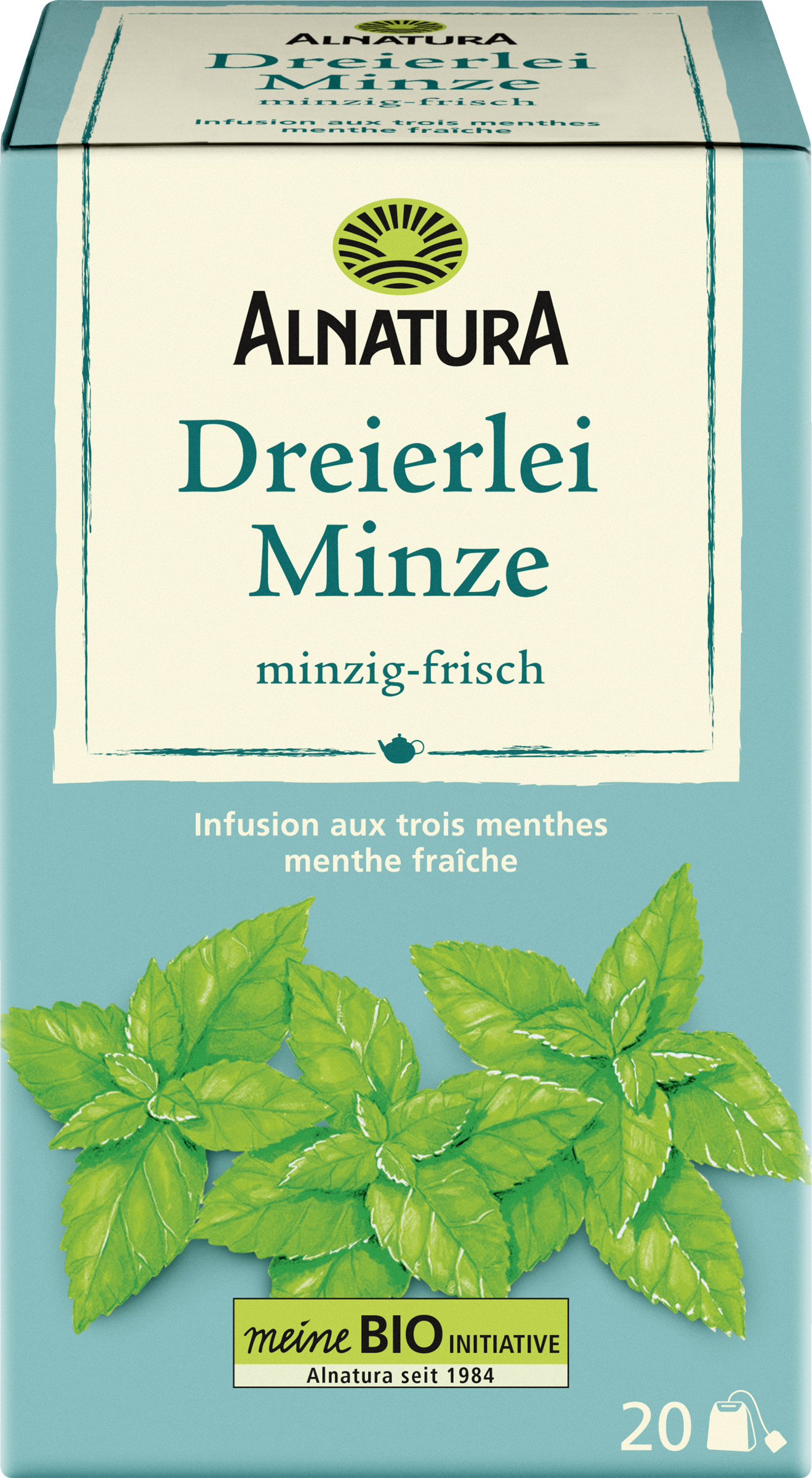Alnatura Bio Dreierlei Minze Tee