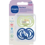 Schnuller Perfect Silikon, 16+ Mon., Schafe/Vögel