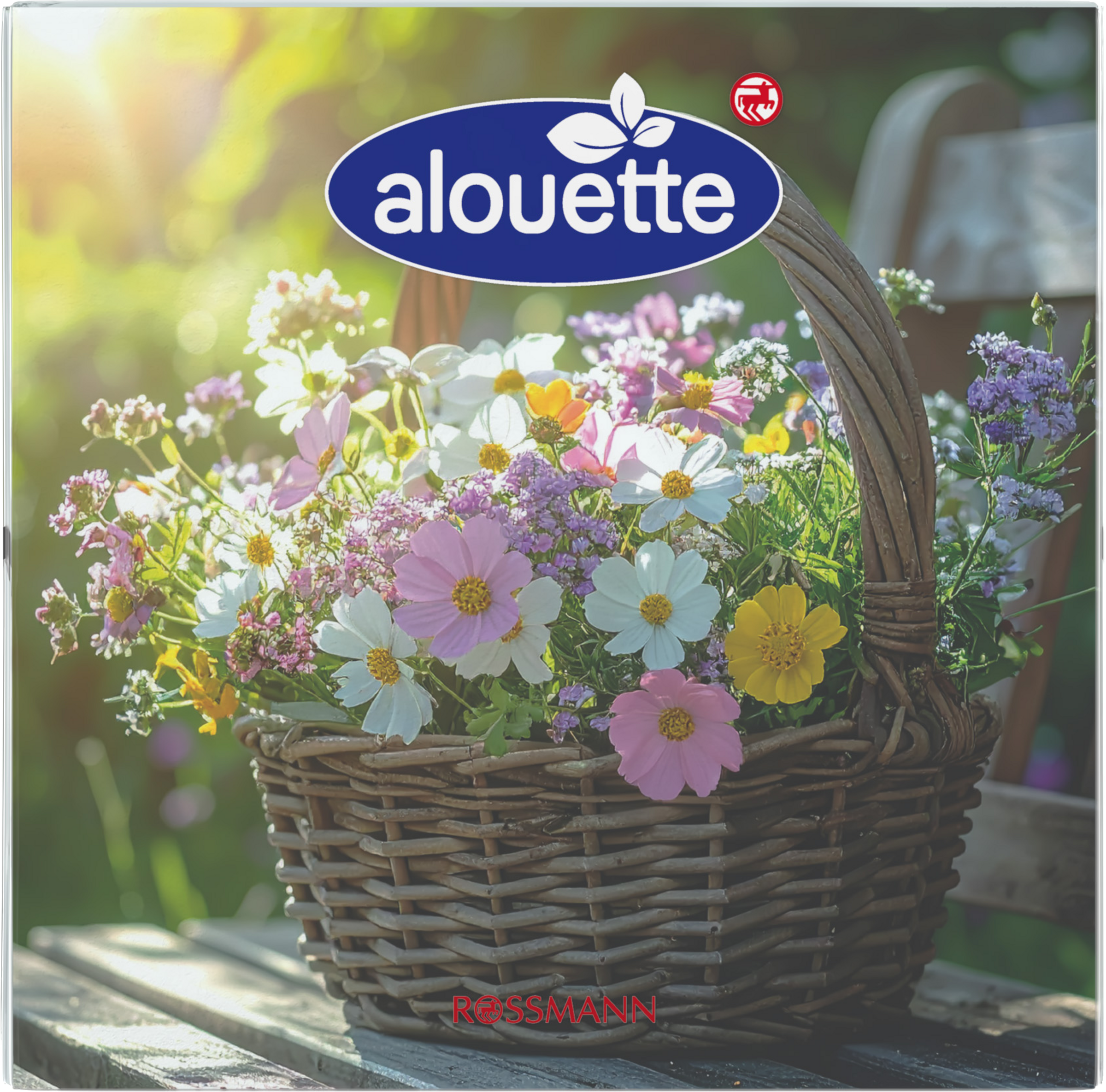 alouette Serviette Blumenkorb