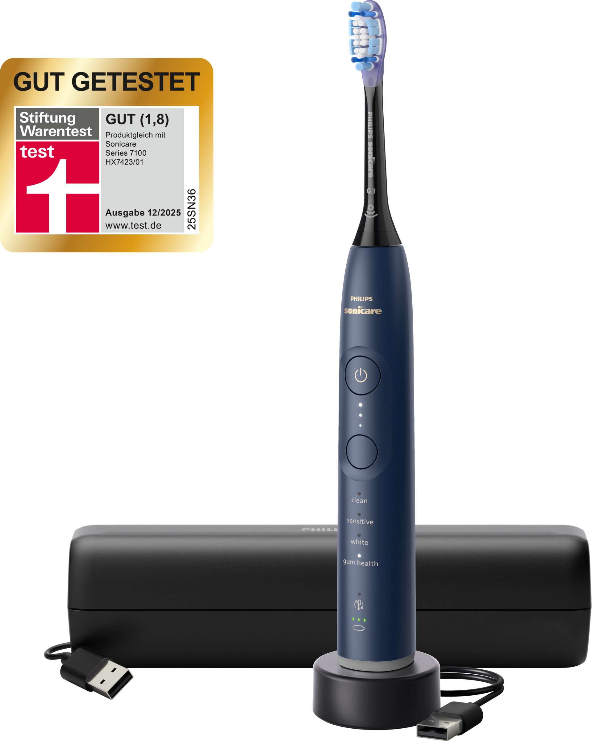 فرشاة أسنان كهربائية 7100 HX7423/09 2