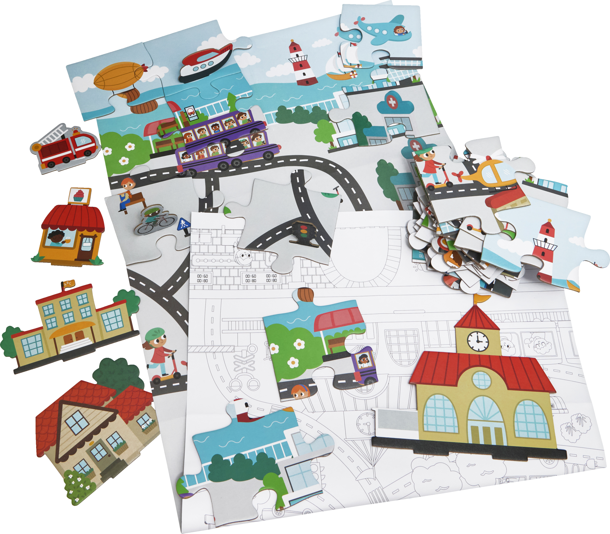 IDEENWELT 3D Puzzle City