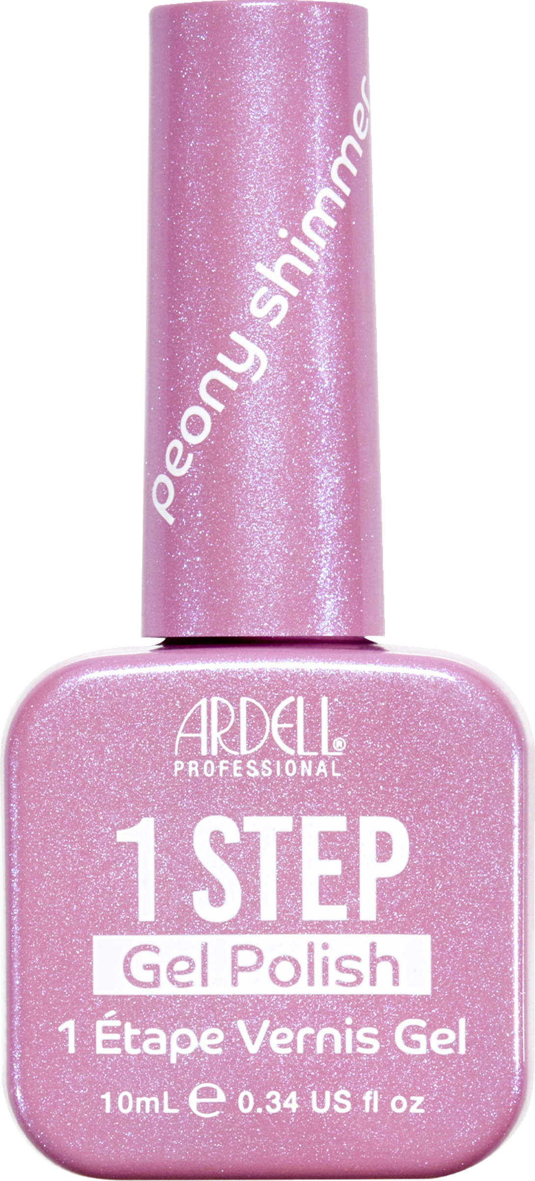 1 Step Gel Polish Peony Shimmer