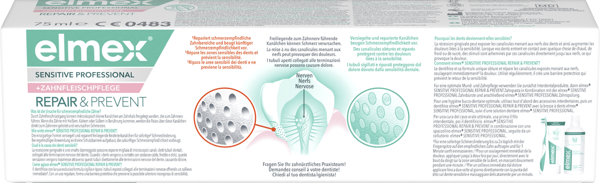 معجون أسنان Sensitive Professional Repair & Prevent 2