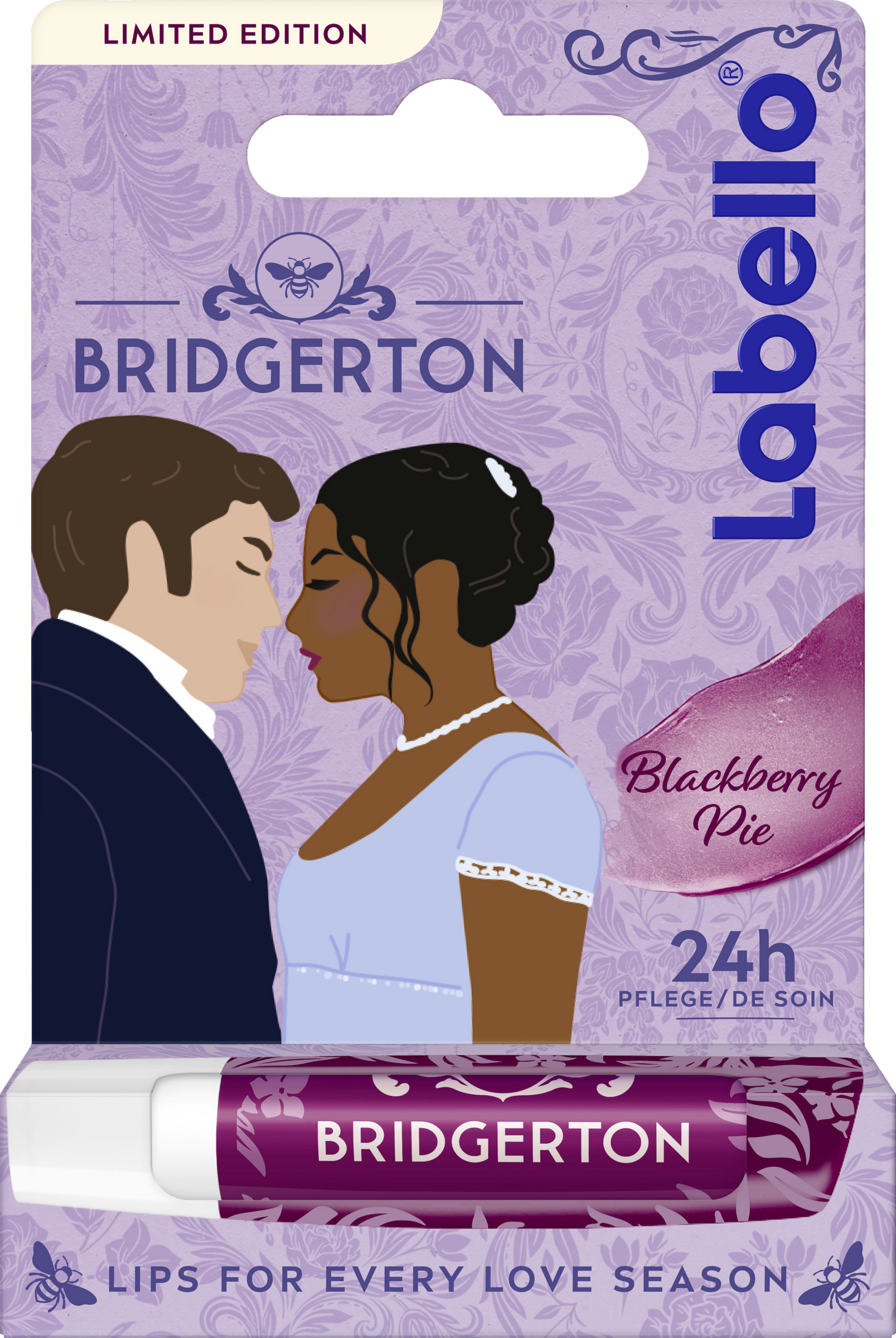 Labello Lippenpflegestift Bridgerton Blackberry Pie