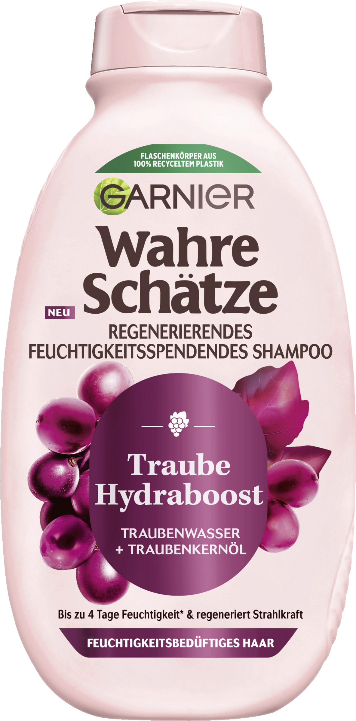 Garnier Wahre Schätze Regenerierendes Feuchtigkeitsspendendes Shampoo Traube Hydraboost