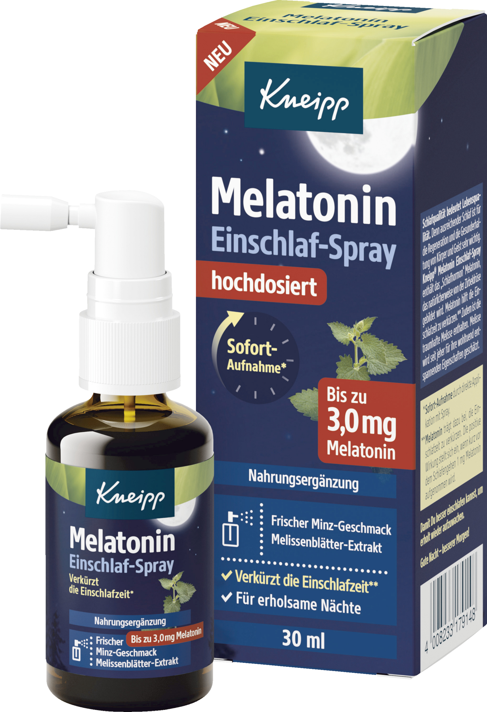 Melatonin Einschlaf-Spray