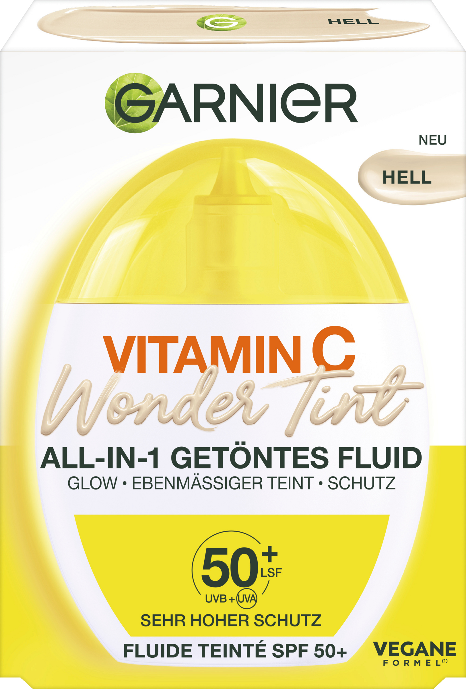 Garnier Vitamin C Wonder Tint All-In-1 Getöntes Fluid Hell
