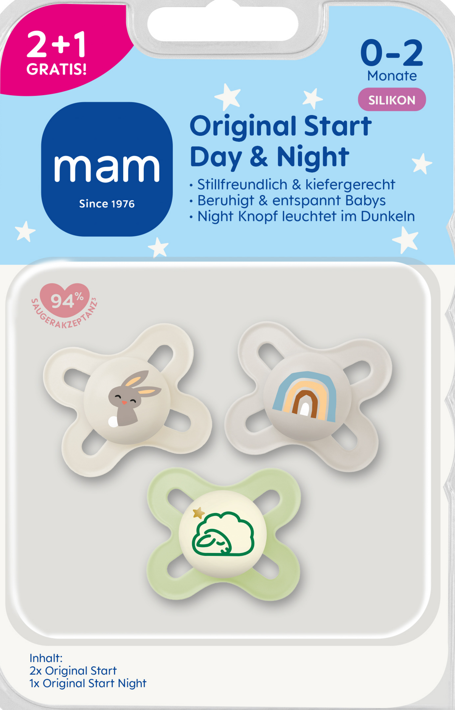 Original Start Day & Night, 0-2 Monate