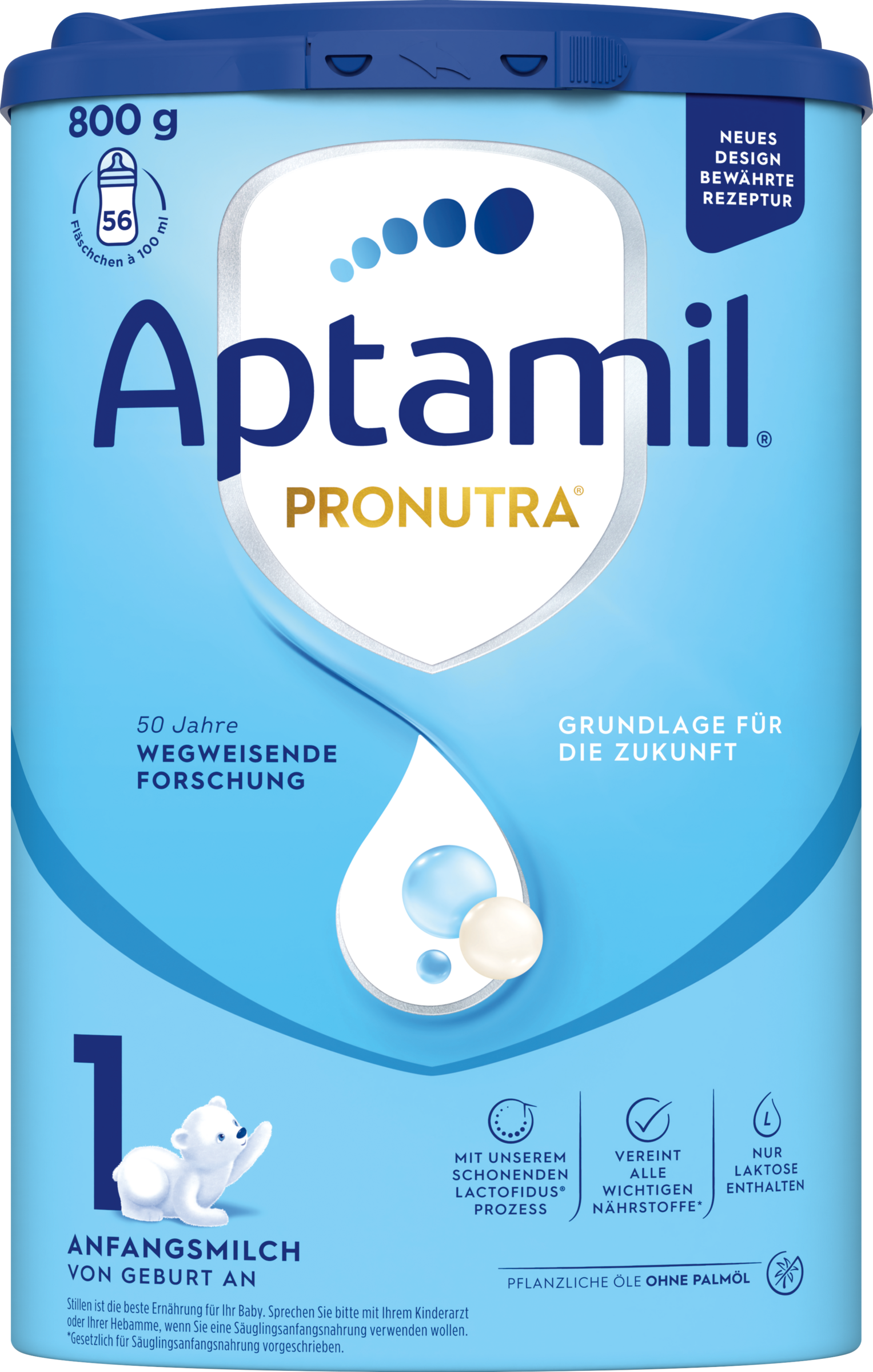 Aptamil Pronutra 1 Anfangsmilch von Geburt an