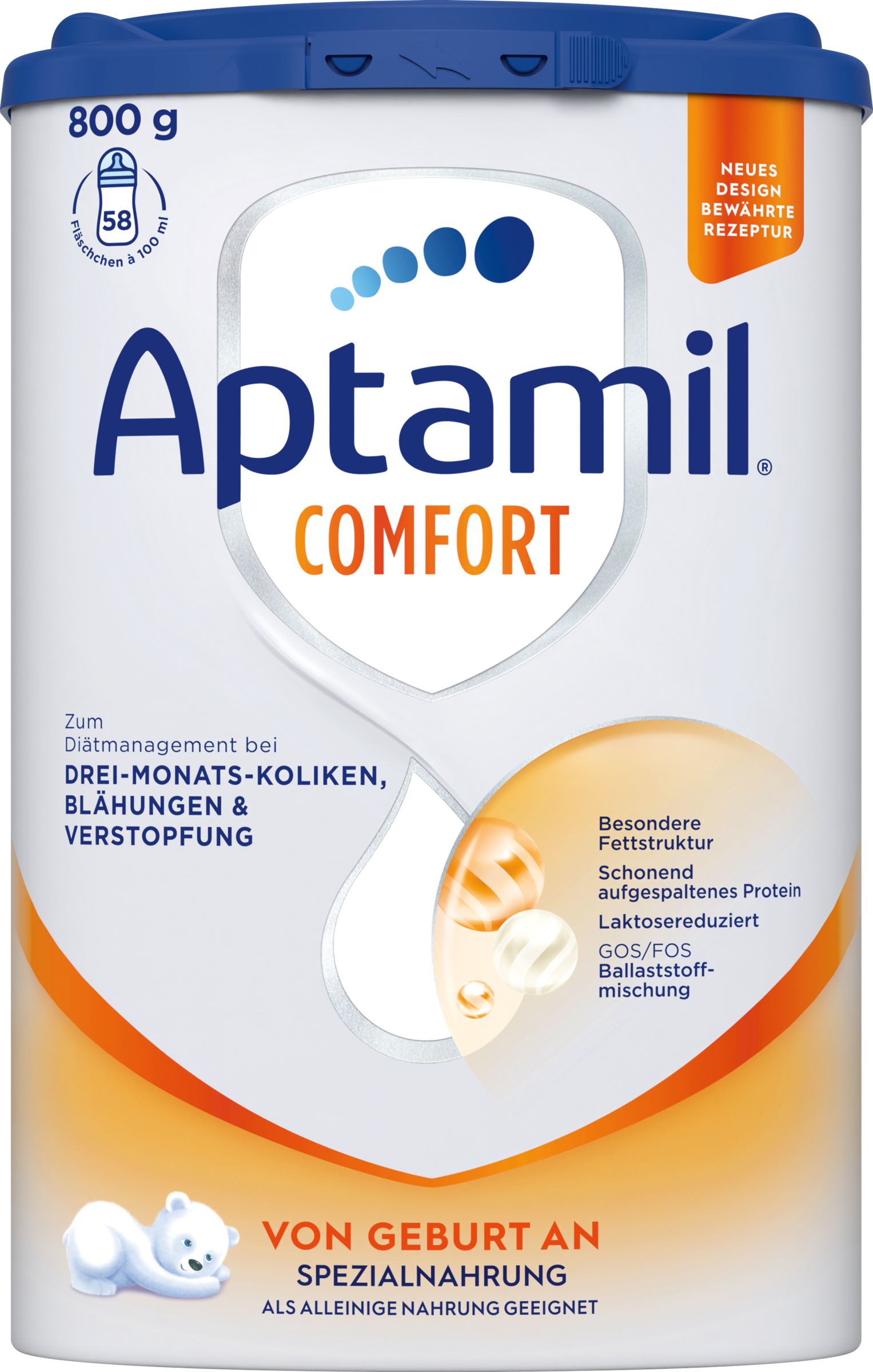 Aptamil COMFORT von Geburt an
