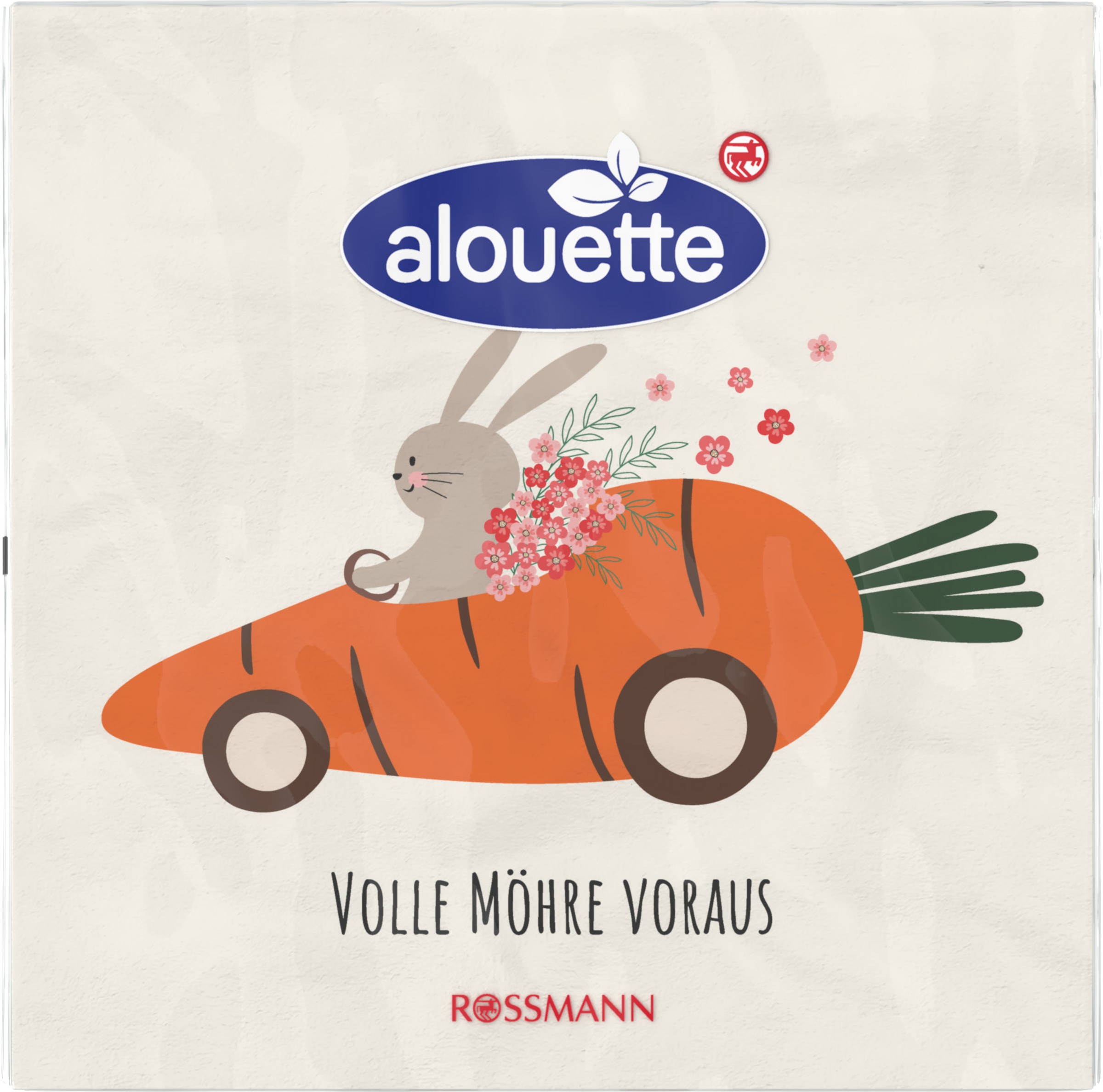 alouette Cocktail-Serviette Volle Möhre, Mixpack