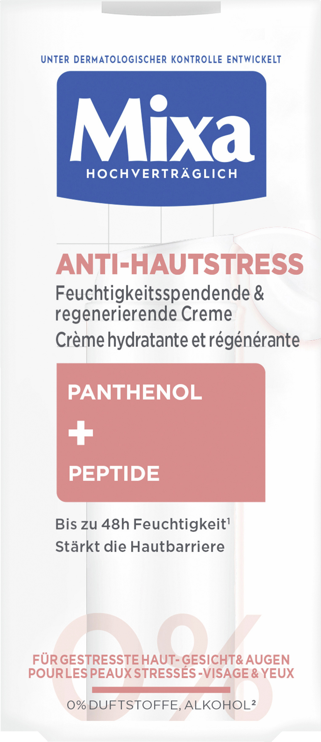 Mixa Anti-Hautstress Feuchtigkeitsspendende & Regenerierende Creme