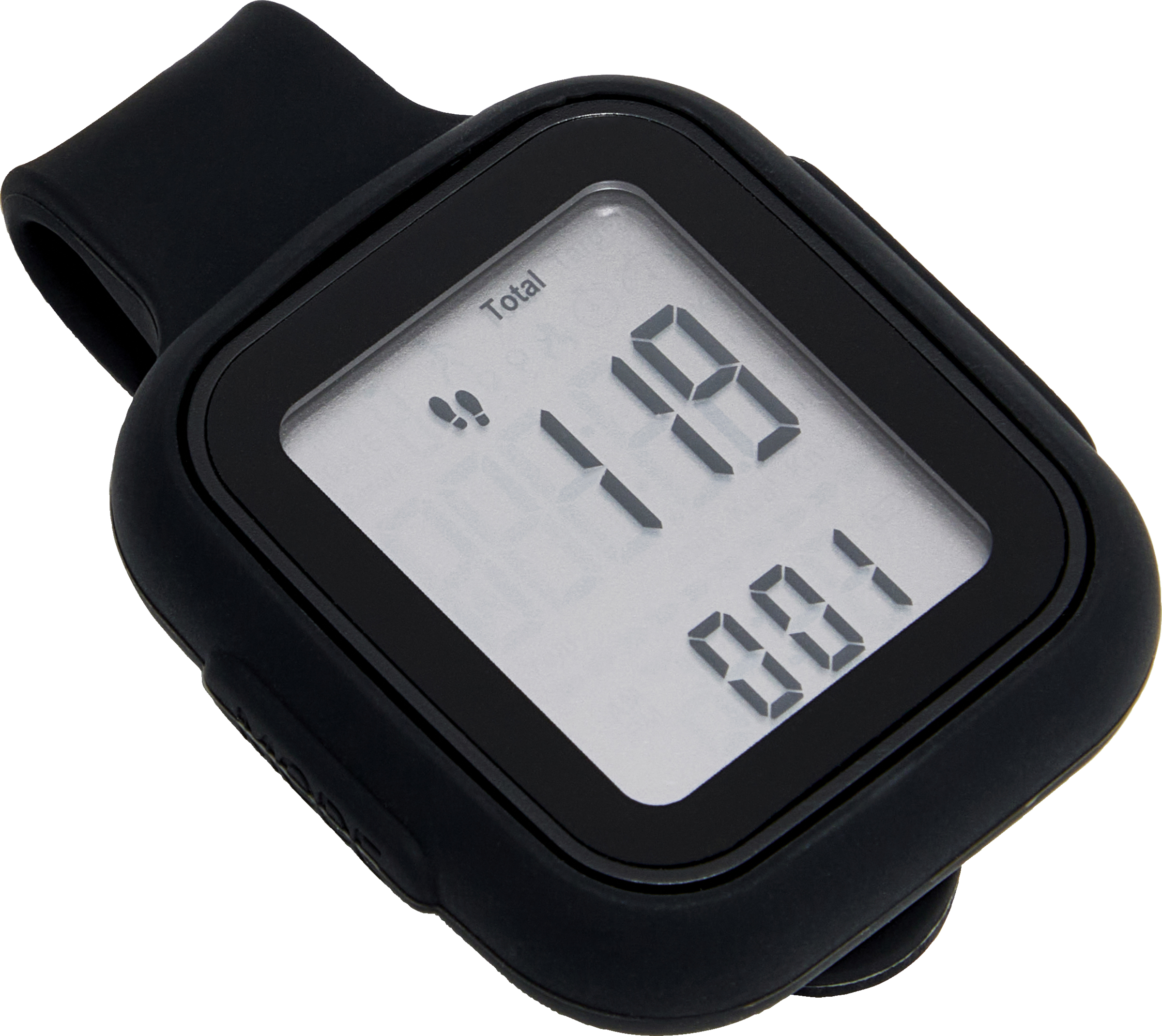 IDEENWELT Schrittzähler schwarz