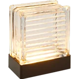 Glasblock-Tischleuchte