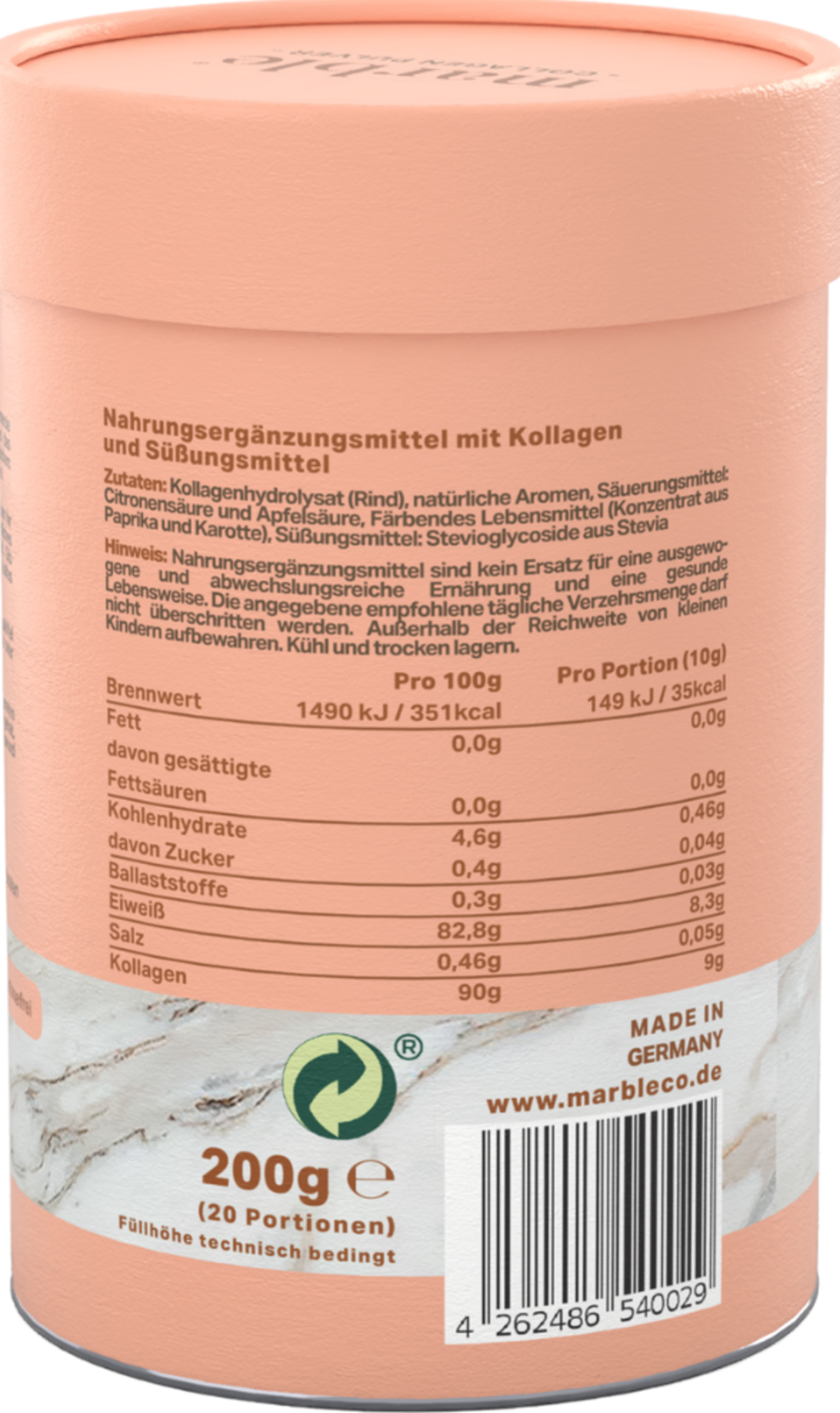 مسحوق الكولاجين خوخ وكادي 2