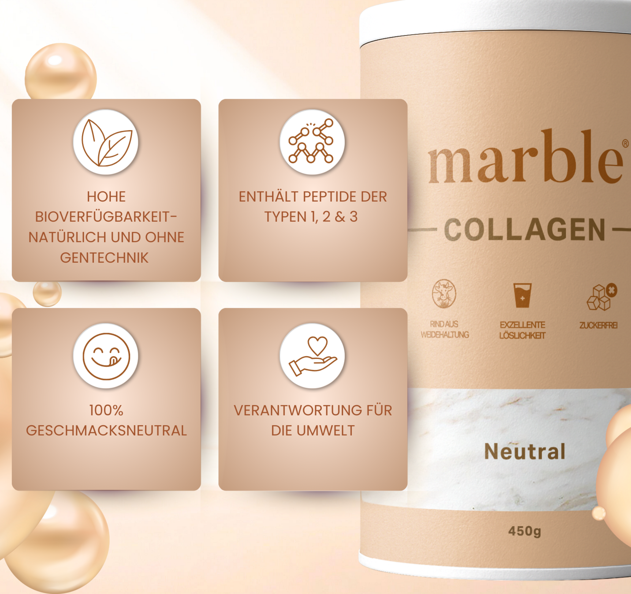 مسحوق الكولاجين بنكهة محايدة 3