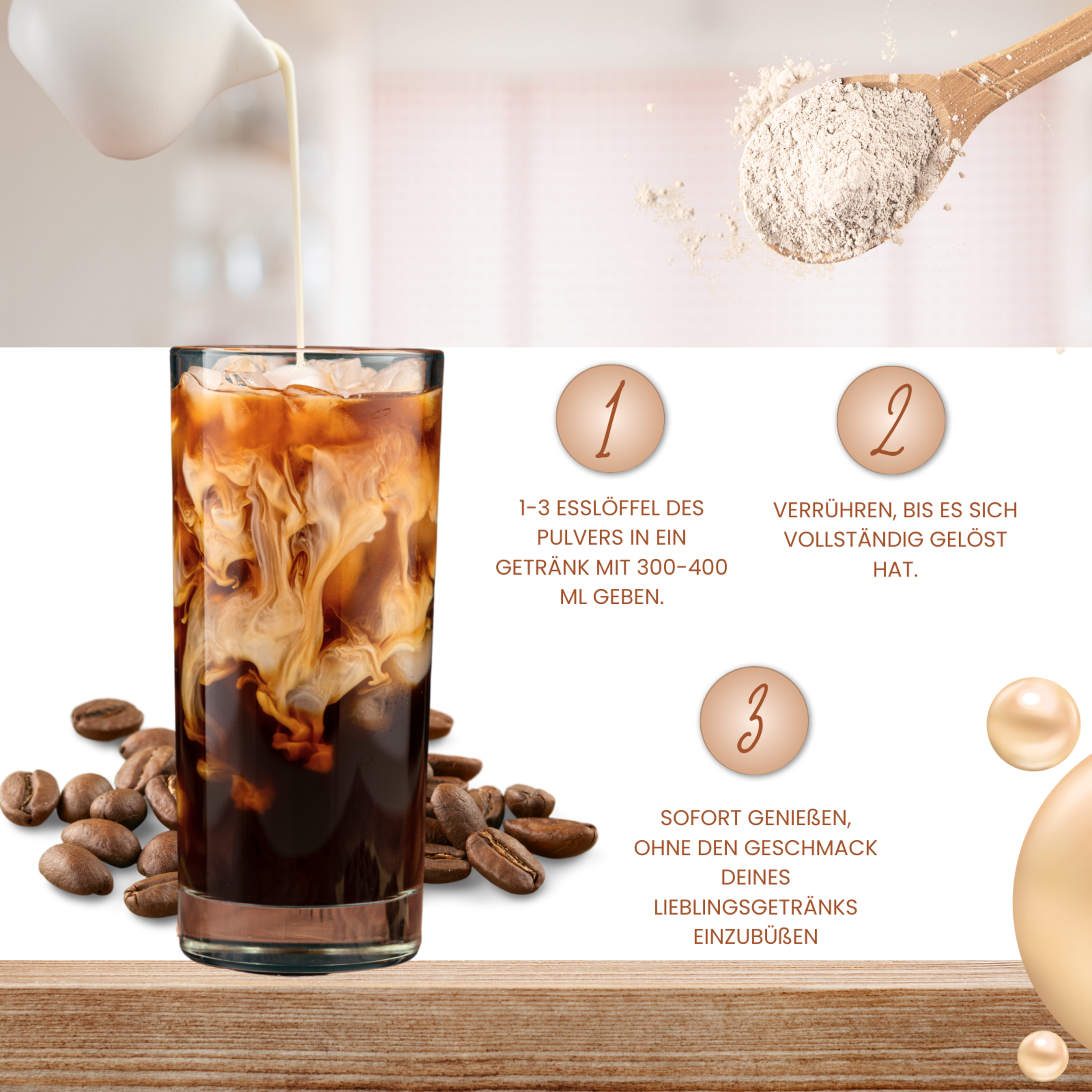 مسحوق الكولاجين بنكهة محايدة 4