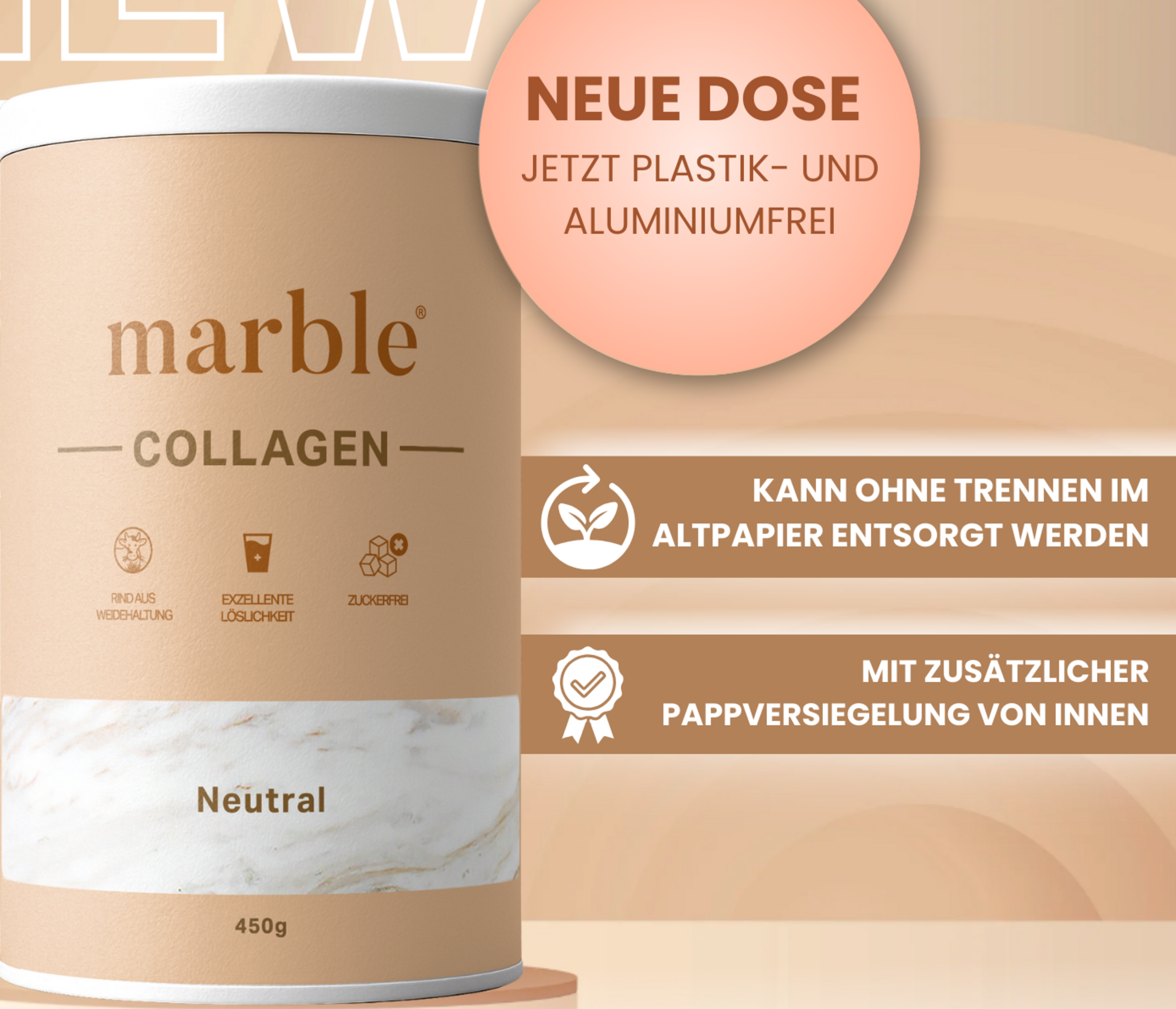 مسحوق الكولاجين بنكهة محايدة 6